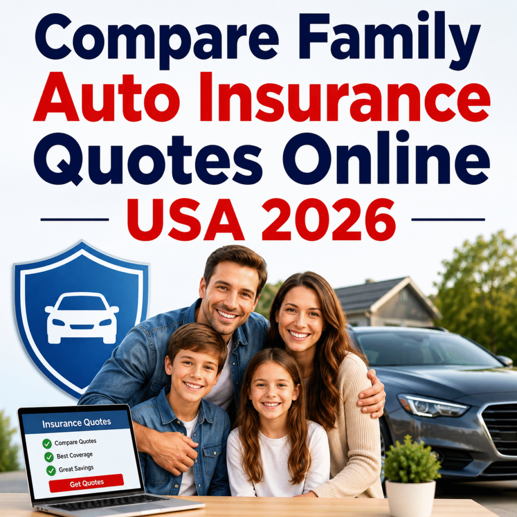 Compare Family Auto Insurance Quotes Online USA 2026