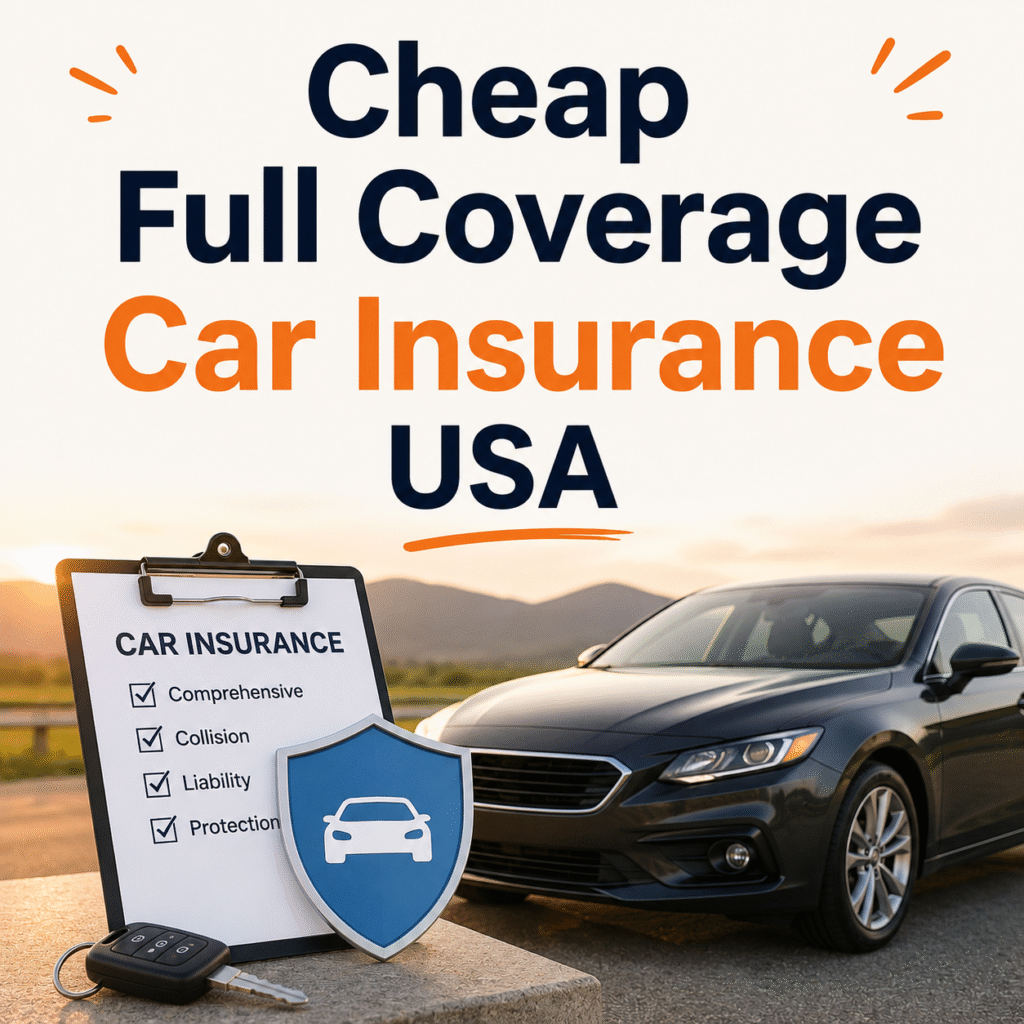 Cheap Full Coverage Car Insurance USA: Affordable Coverage ...